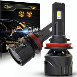 Cougar Motor H11/H16 ATV Fog, Fit For 2007-2021 Tahoe, 2007-2021 Camry, 2008-2018 Accord, 2011-2020 Sienna, Pack of 2