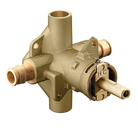 Moen 62365 1/2-Inch Posi Temp M PACT Tub and Shower Pressure Balanced Valve with PEX connections, Unfinished