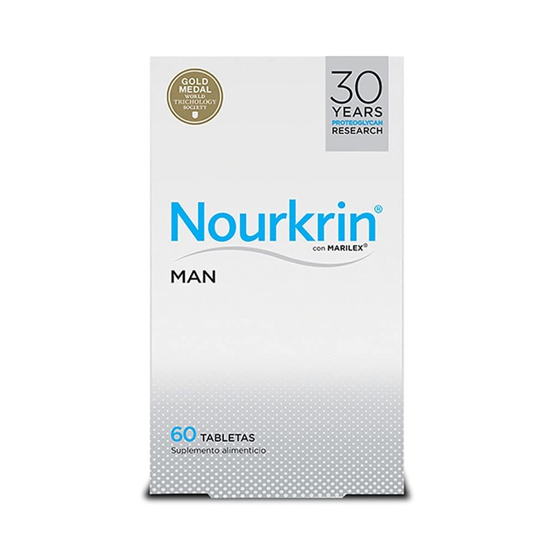 Nourkrin Man, caja con 60 tabletas