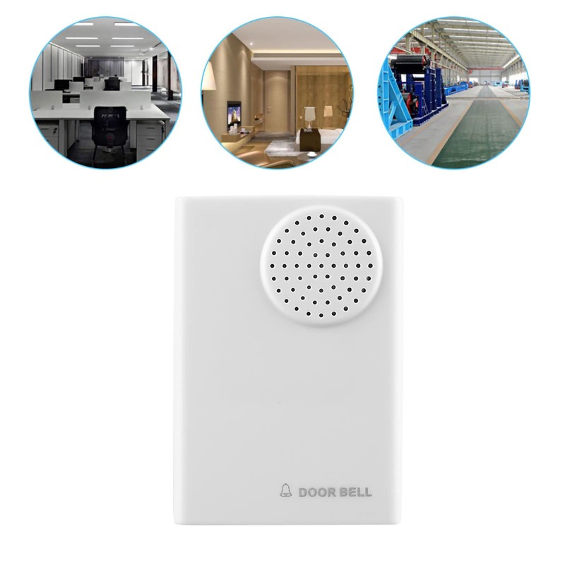 HERCHR Door Access Bell, Wired Doorbell, 90DB Doorbell, Access Control