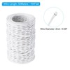 PATIKIL 164 Feet Floral Bind Wire Wrap Twine, 2mm Florist