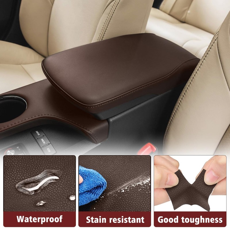KBH Center Console Armrest Cover Replacement for Toyota Avalon 2013-2018,
