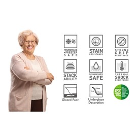 TUDOR ROYAL 12-Piece Porcelain Round Dinnerware Set, Service for 4, VICTORIA Green Design, Blue Floral, Plates Bowls Dishes, Premium Quality Tableware, Unique Pattern, Glossy