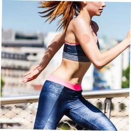 OHPHCALL Elastic Sensor Patches 30 Pack Non-slip Sports Patch for Sensor Protection Outdoor Use