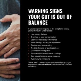 Mammoth Fiber, Natural Gut Health Supplement with Psyllium Husk, Inulin, MCT Oil, L-Glutamine, 30 Servings