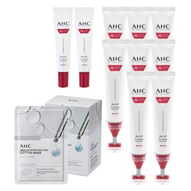 AHC Eye Cream Season 14 Full Lift 40ml 8 pieces + 12ml 2 pieces + Brightening 25 sheets / AHC 아이크림 시즌14 풀 리프트 40ml 8개+12ml 2개+브라이트닝 25매