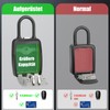 Diyife Large Key Box with Shackle, Weatherproof Key Safe with