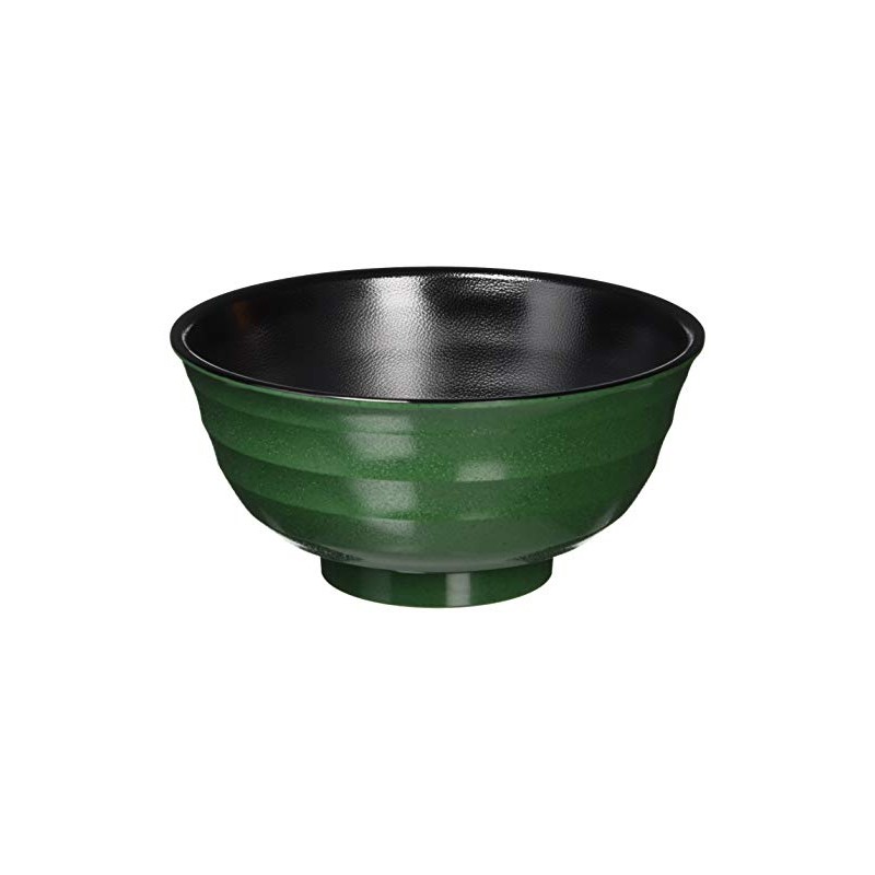 遠藤商事 Melamine Udon Pot GB – K757 Green Inner Black rud0901 