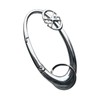 Zernblend Heavy Shiny Metal Carabiner for Belt Loop, Star Silver