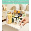BeepZipp - Kit de cocina en miniatura de casa de