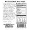Carolina Gold Nuggets Microwave Pork Rinds 8 ounce bag Keto