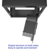 JINGCHENGMEI Mini Rack Mount for Dell OptiPlex Micro Form Factor