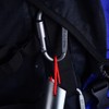Zmart Carabiner 6 Pcs Travel Camping Aluminum Alloy Survival Gear