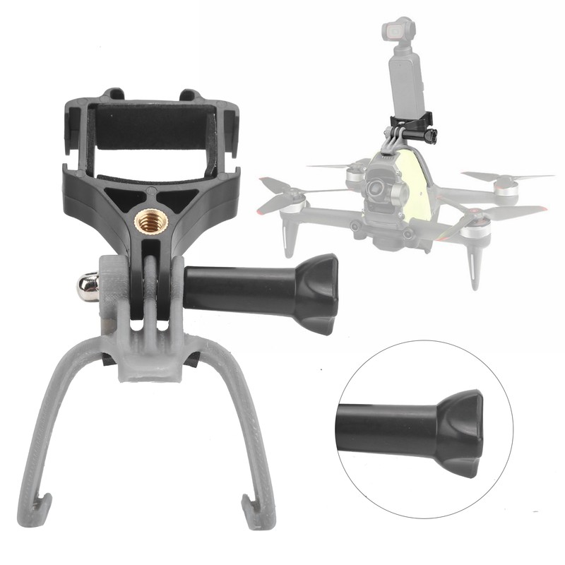 Action Camera RC Drone Top Bracket Clamp Holder Adapter Expansion