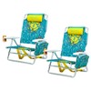 Old Bahama Bay Backpack Beach Chair 2 Pack, Aluminum Lightweight