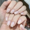 COSMOO- Esmalte de uñas de secado rápido blanco lechoso de