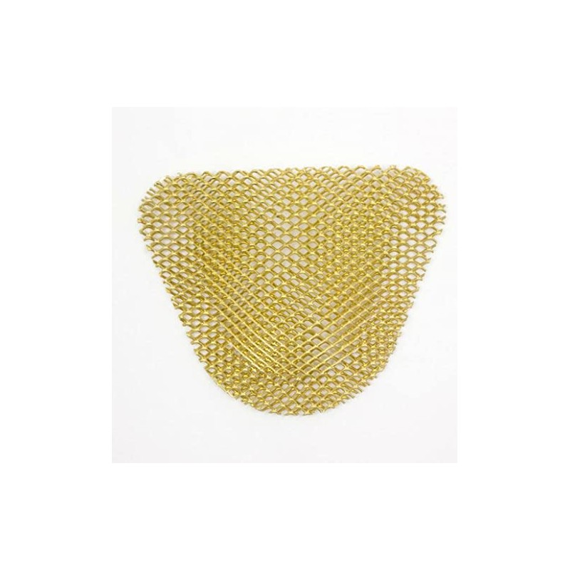 Malla De Refuerzo Palatal De Metal Dorado Para Dientes Superiores