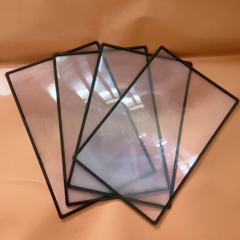 4pcs Page Magnifier for Reading, 3X Magnifying Lens Sheet/Bookmark Flat