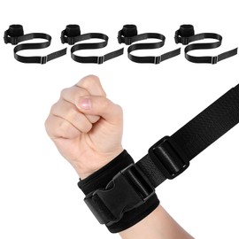 JDVBDNK 4 PCS Restraints for Dementia Patients, Hospital Bed Restraints for Elderly Dementia with 70" Long Strap, Bed Restraints Belts for Ankles and Wrist, Movement Limited Ties for Hands or Legs