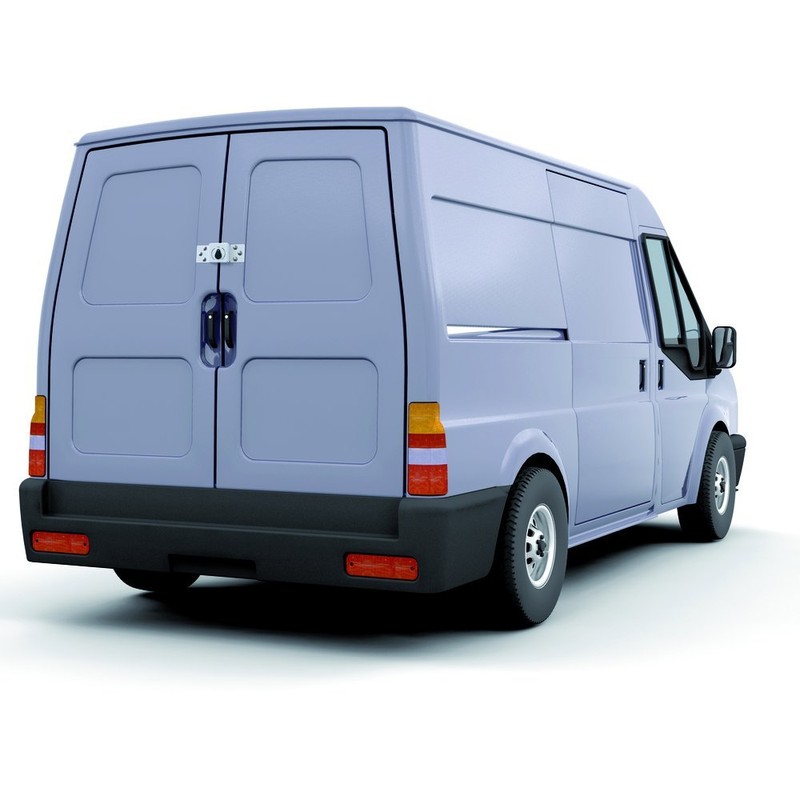 Abus Diskus Van Lock with Lock Black