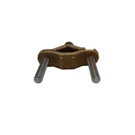 COREX 1/2" to 1" Bronze Water Pipe Ground Clamp - High Conductivity Grounding Clamp Conduit Fitting