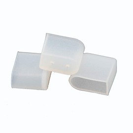 99 Lighting 60pcs /lot 8mm Silicone SMD2835 Waterproof LED Neon Tube Strip Light and 8x16mm LED Neon Flex End Cap Cover (for 8x16mm)