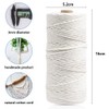 AUAUY Premium Macrame Yarn, Cotton Yarn Macrame Set of 2,
