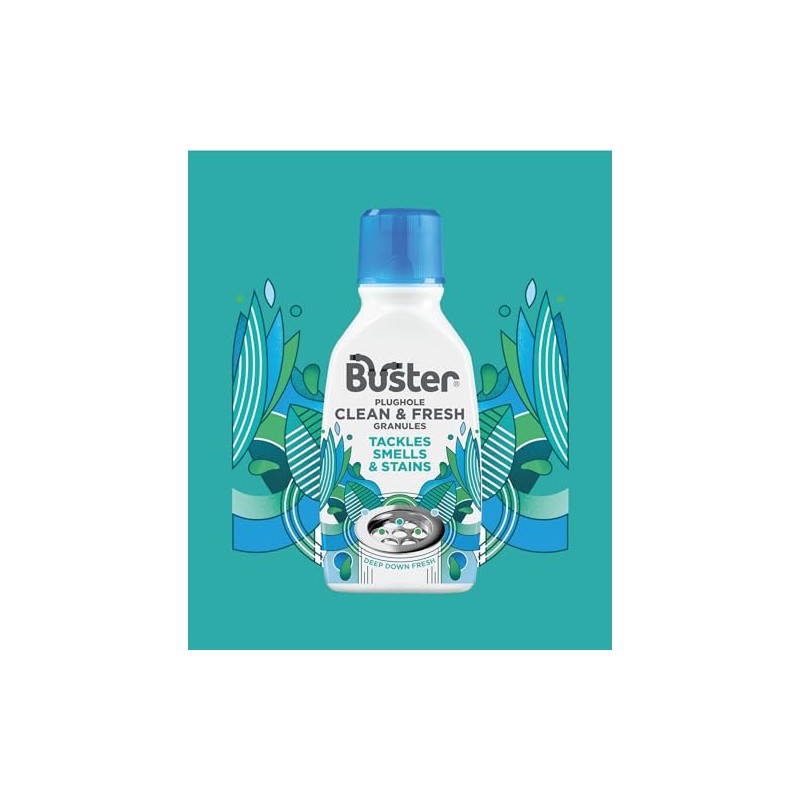 Buster Clean & Fresh Granules, 300g - Tackle Smells and