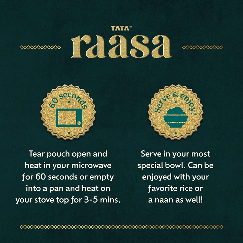 Tata Raasa Majestic Red Bean Curry, Vegan Friendly, Non-GMO, 10