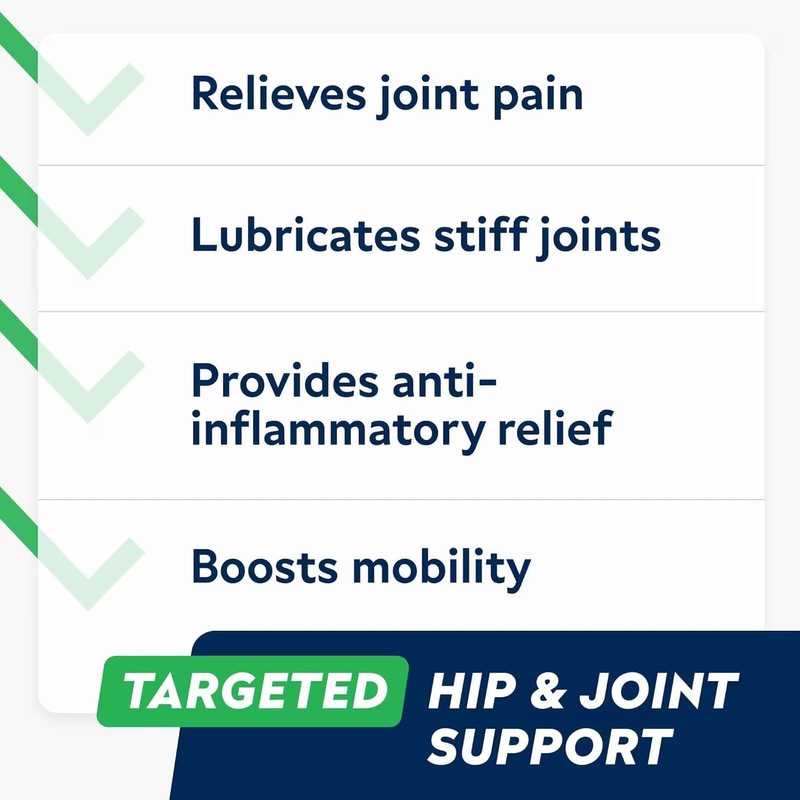 STRELLALAB Glucosamine Treats for Dogs - Joint Supplement w/Omega-3 Fish