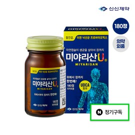 Mt. Miyari Miyarisan U Lactobacillus Probiotics 180 tablets, 1 unit / 미야리산U 낙산균 프로바이오틱스 180정, 1개