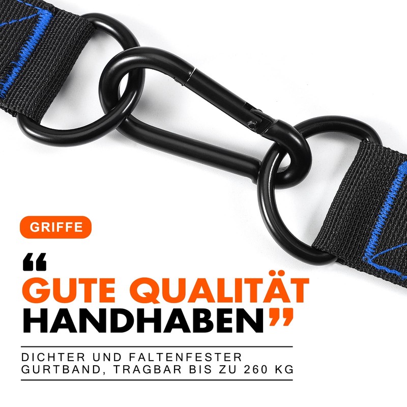 Handles for Resistance Bands, HPYGN Pack of 2 Single Handle