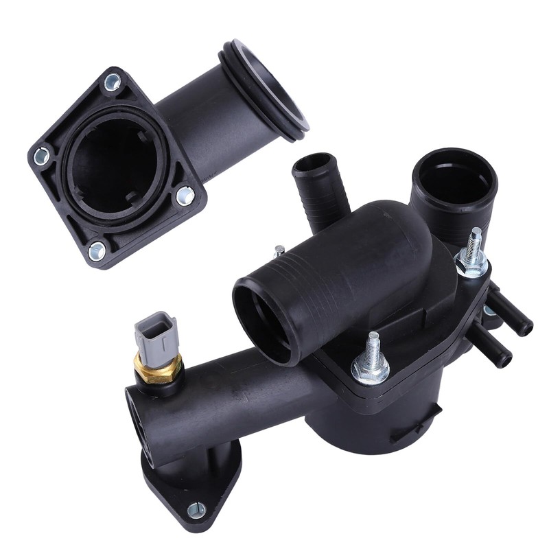 Thermostat Housing Assembly for Jaguar S-Type XJ8 XJR 2003 2004
