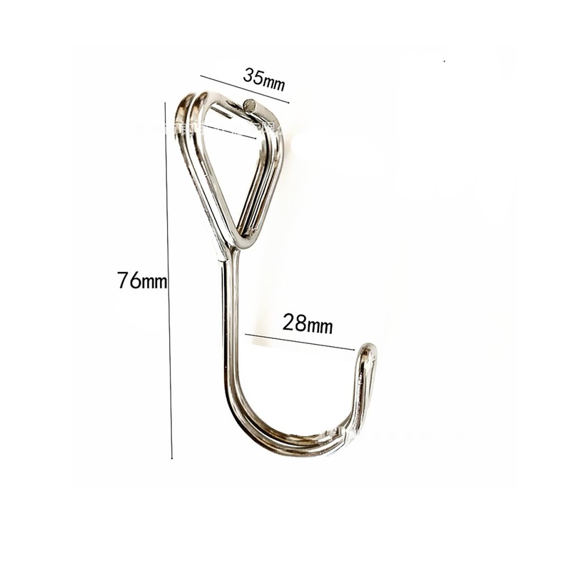 CTForest Pack of 10 Spiral Hooks, Expander Hooks, Tie Down