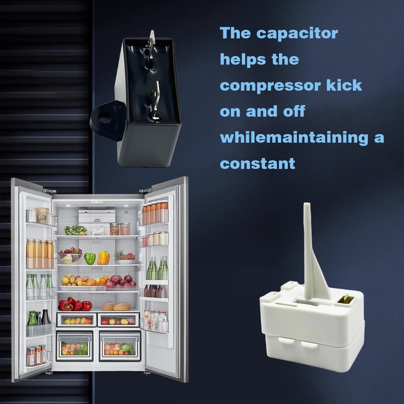 Uryazm WR07X10131 Refrigerator Compressor Start Relay