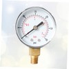 TEHAUX 2pcs Psi Npt Pressure Gauge High Compressor Gauge Compact