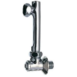 SANEI U3-9XK-130 Extension Eccentric Pipe with Drain for Wide Spacing of Hot Water Piping, Eccentric Dimensions 5.1 inches (130 mm), 1 Piece
