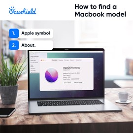 Ocushield for Macbook Air 13” - Magnetic Anti Blue Light Screen Protector for Macbook Air 13” (2018-2023) Anti Glare - Privacy Filter - Designed by Optometrists - 100 Day Easy Returns