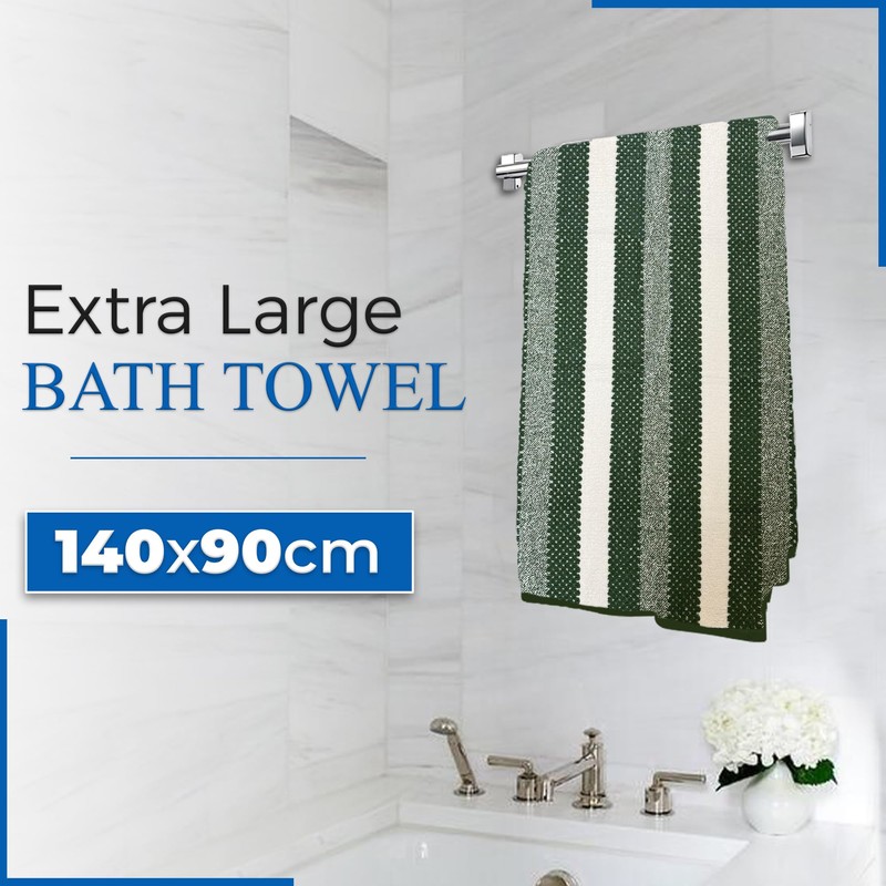 Towelogy® Patterned Extra Large Bath Sheets - 100% Cotton, Ultra