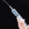 AIMALL 100-200ML Reusable Big Large Plastic Hydroponics Nutrient Measuring Syringe,