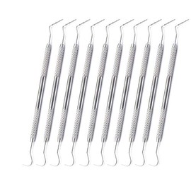 OdontoMed2011 10 Pcs Dental Williams Explorer Probe UNC 15/23 Color Coded Marking Double Ended Instruments ODM