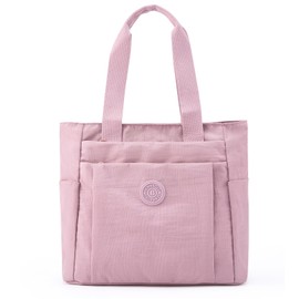 Work Tote Bag for Women, Travel Shoulder Bag Large Purse Nurse Tote Bag with Zipper for School, College, Gym