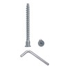 Marcopol Pack of 70 Hexagon Countersunk Head 7.0 x 70