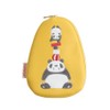 Overglad PNN-087 Panda Pouch Die Cut Boa Pouch, Yellow