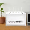 Upgrade Router Shelf Storage, Networking Router Stand, Freestand & Wall