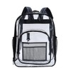 Clear Backpack Stylish Large Capacity Waterproof PVC Transparent Backpack for