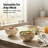 Seyont 4 Pack 11.8oz Cereal Bowls - 4.7 Inch Ceramic