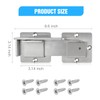 YuPinDiZu Double gate Latch with Padlock Holes, gate Latch for