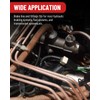 Turnirace 25 ft 3/16in &1/4in Copper Coated Brake Line Flaring