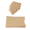 50PCS Bread Bag Kraft Paper Transparent Window Baked Food Packaging